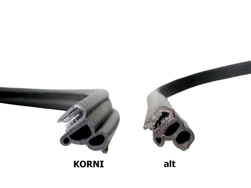 Preview: KORNI Türdichtung passend für VW Polo 2 2F (86C) / Scirocco 2 (53b)
